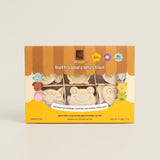 A boxed bath soap collection from the brand nokware skincare. shown against a plain light beige background.