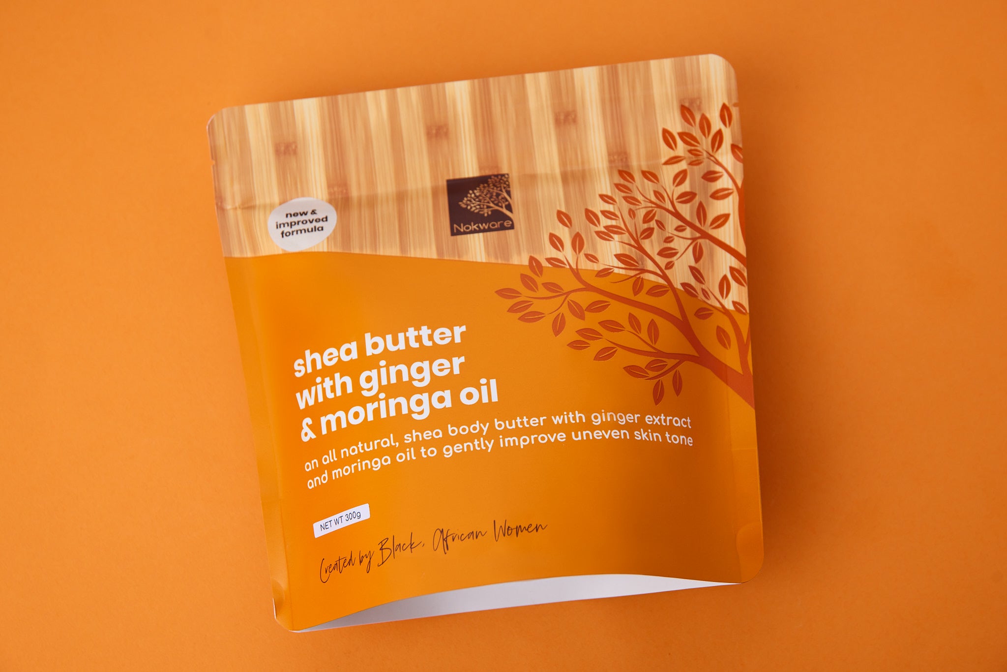 300g Ginger &amp; Moringa Oil Shea image 2