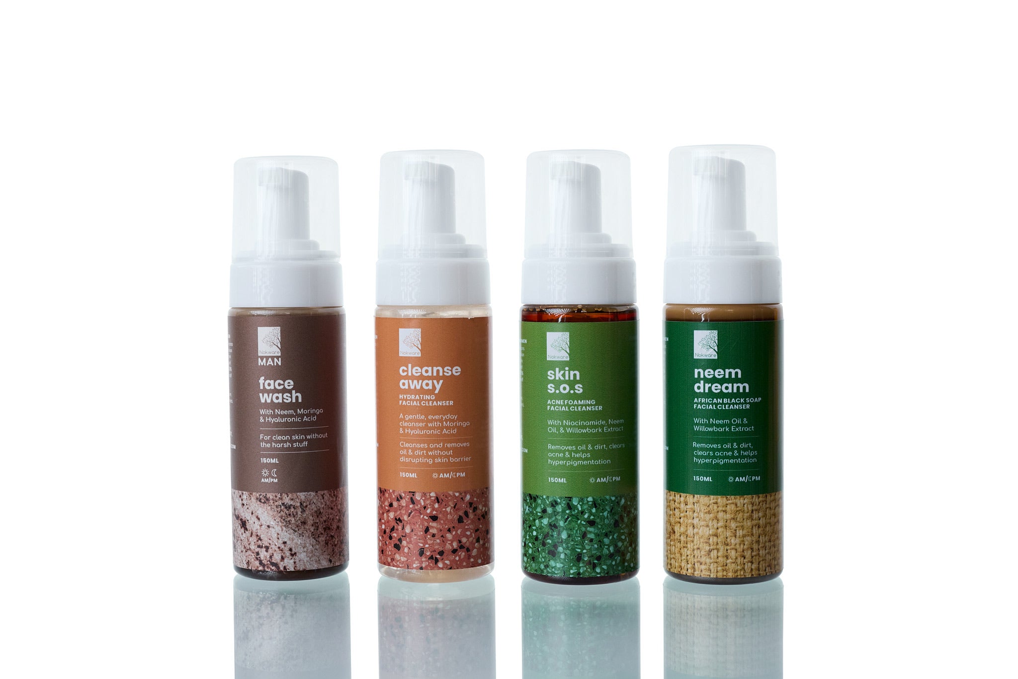 Nokware Man, Foaming Face Wash image 1